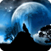 3D Wolf icon