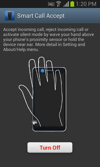 Smart Call Accept screenshot 1