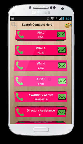 3D Contacts 4 تصوير الشاشة