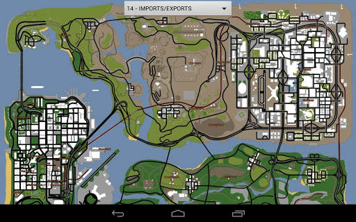 GTA San Andreas Map Free screenshot 3