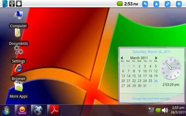 Android Seven Free Launcher screenshot 2