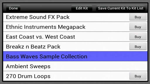 Sounds - Bass Kit BM Pro screenshot 4