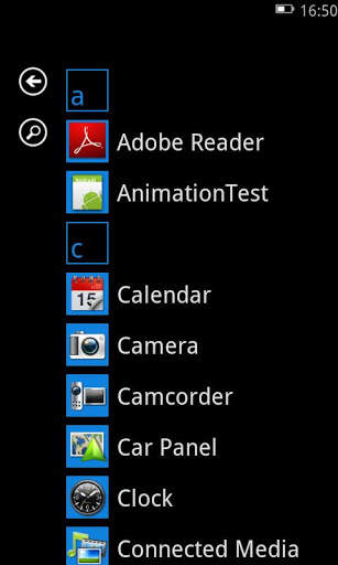 Windows Phone 7 Launcher free screenshot 2