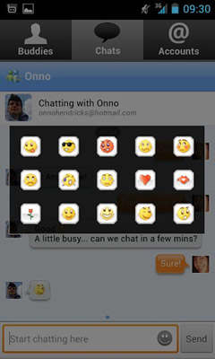 eBuddy Messenger स्क्रीनशॉट 5