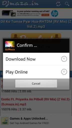 DJMaza Songs Ringtones Videos screenshot 3