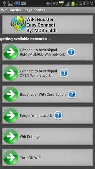Wifi Booster Easy Connect screenshot 1