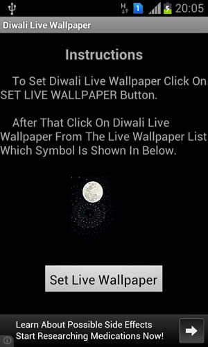 Diwali Live Wallpaper screenshot 3