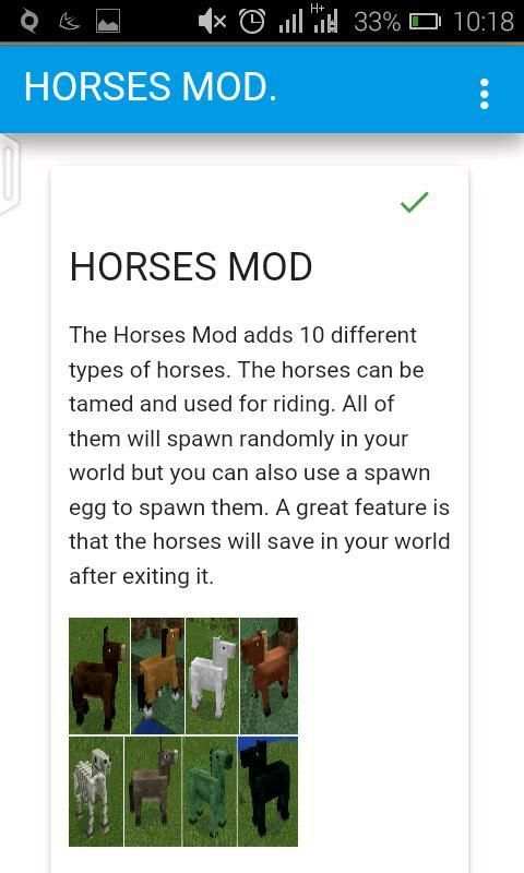 Horse Mod 4 تصوير الشاشة