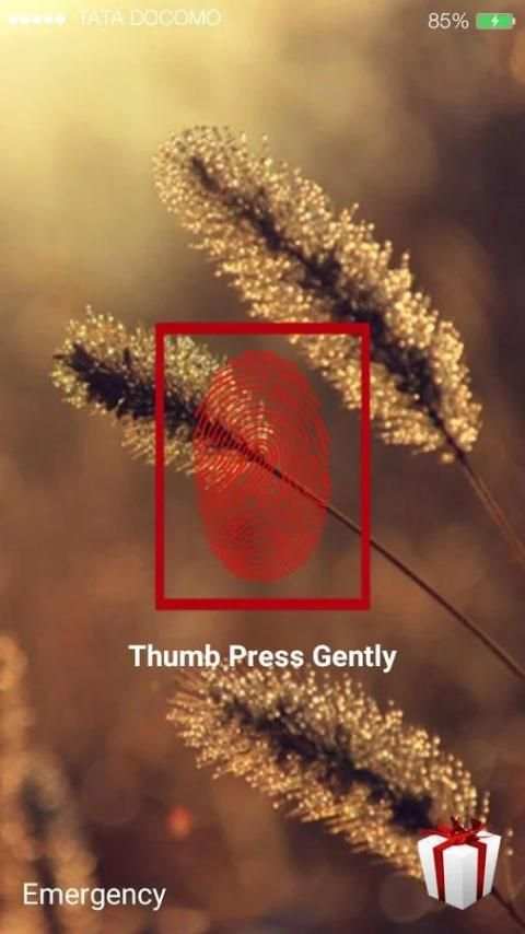 Finger Print Lock Screen Prank screenshot 5