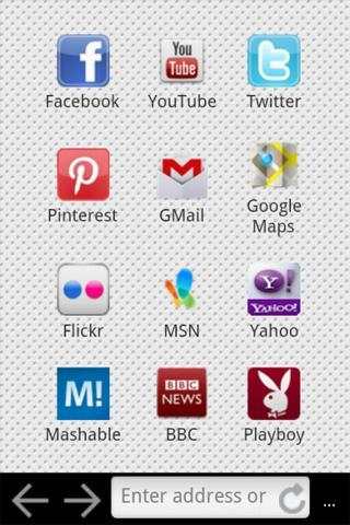 Fast Browser 3G Enabled screenshot 1