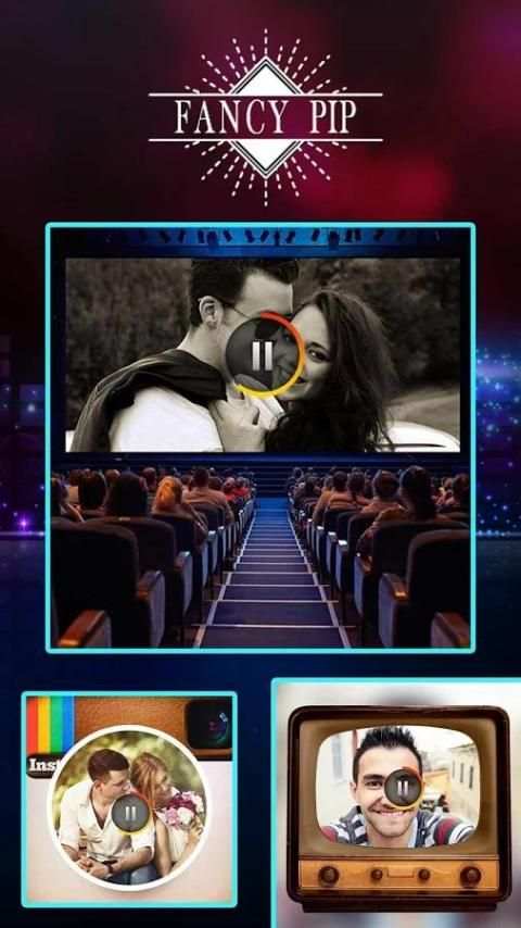 Fancy PIP Video - PIP Camera 3 تصوير الشاشة