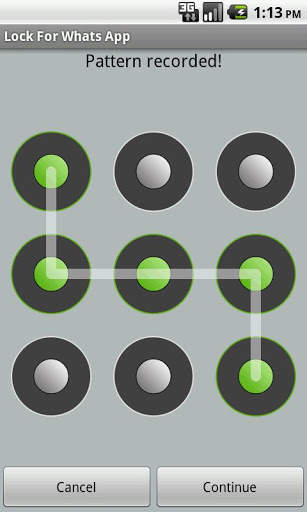 Lock For WhatsApp Free screenshot 1