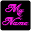 My Name Neon Live WallPaper आइकन