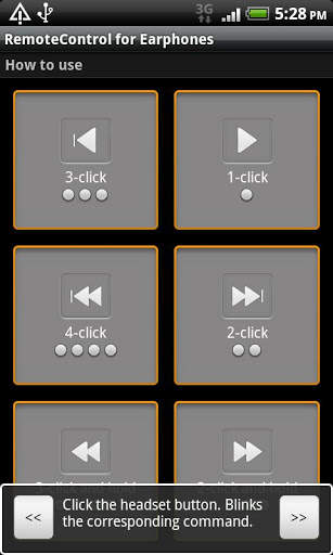 RemoteControl for Earphones screenshot 2
