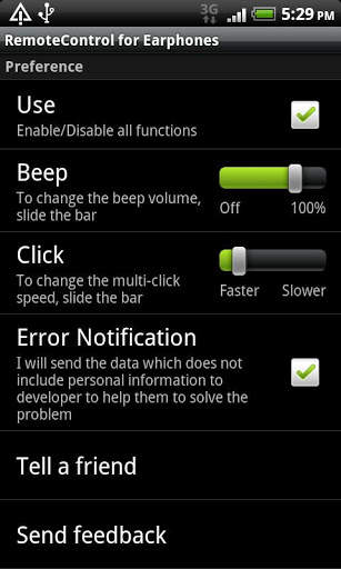 RemoteControl for Earphones screenshot 4