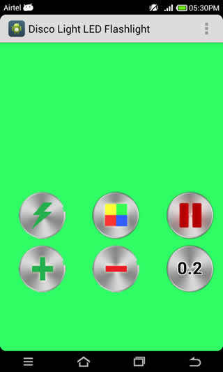 Disco Light LED Flashlight screenshot 1