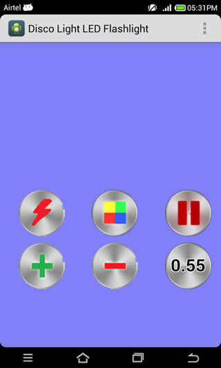 Disco Light LED Flashlight screenshot 2