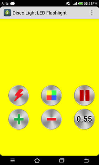 Disco Light LED Flashlight screenshot 3