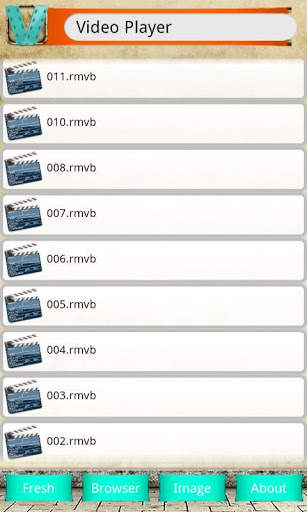 AVI MP4 3GP Video Player 1 تصوير الشاشة