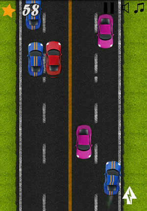 Crazy Car Racing Tilt Game screenshot 2