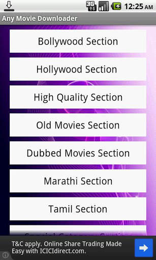 Any Movie Downloader screenshot 1