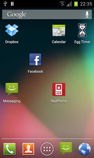 Android 4.1 Jellybean Launcher screenshot 1
