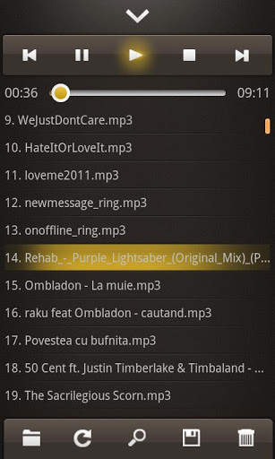 Music Player screenshot 1