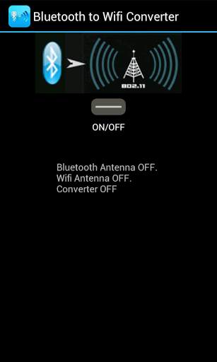 Bluetooth to Wifi Converter screenshot 1
