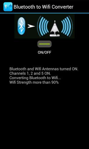 Bluetooth to Wifi Converter screenshot 2