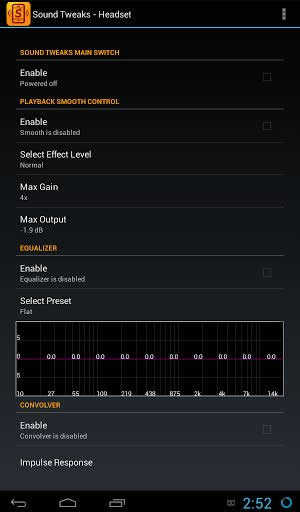 Sound Tweaks screenshot 2