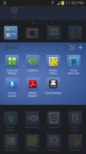 Facebook Go Launcher Ex Theme screenshot 3