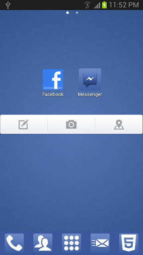 Facebook Go Launcher Ex Theme screenshot 4