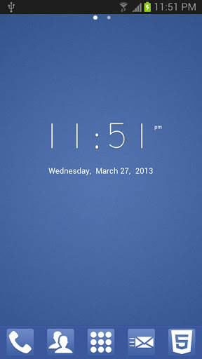 Facebook Go Launcher Ex Theme screenshot 5