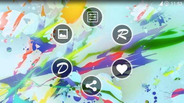 Note 4 Paint Live Wallpaper screenshot 1