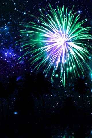3D FireWorks Live Wallpaper скриншот 4