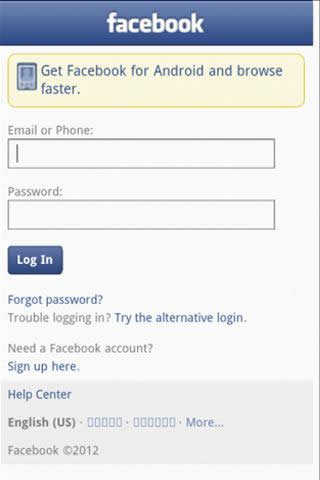 Simple Facebook screenshot 2