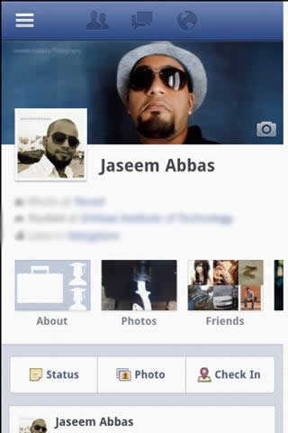 Simple Facebook screenshot 1