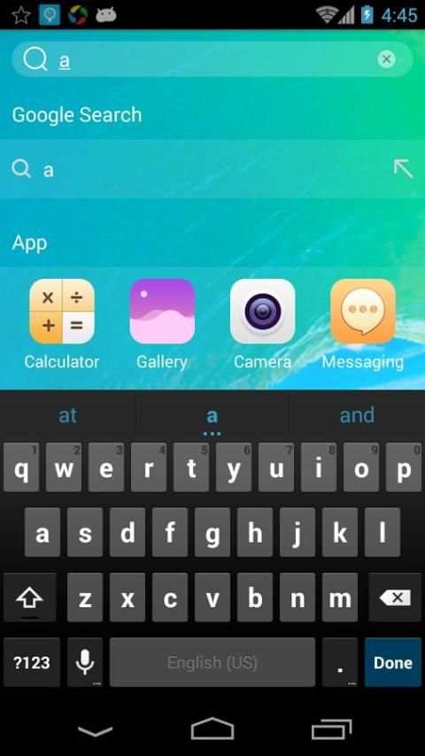 OS9 Launcher theme screenshot 2