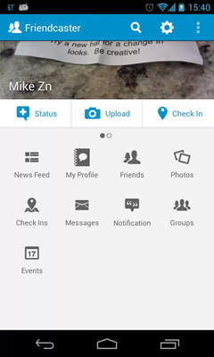 Friendcaster for Facebook screenshot 2
