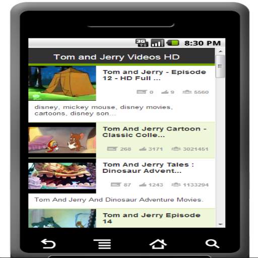 Tom and Jerry Videos HD screenshot 2