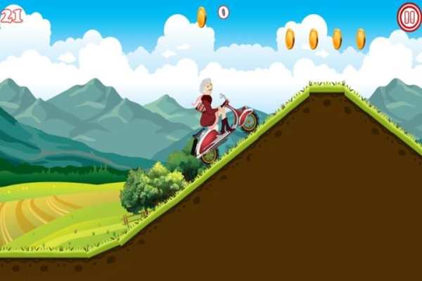 Granny Fun Hill Climb Race screenshot 13