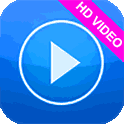 HD Video play flv, mp4 video icon