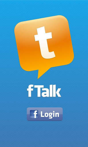 fTalk: Facebook chat on the go screenshot 1