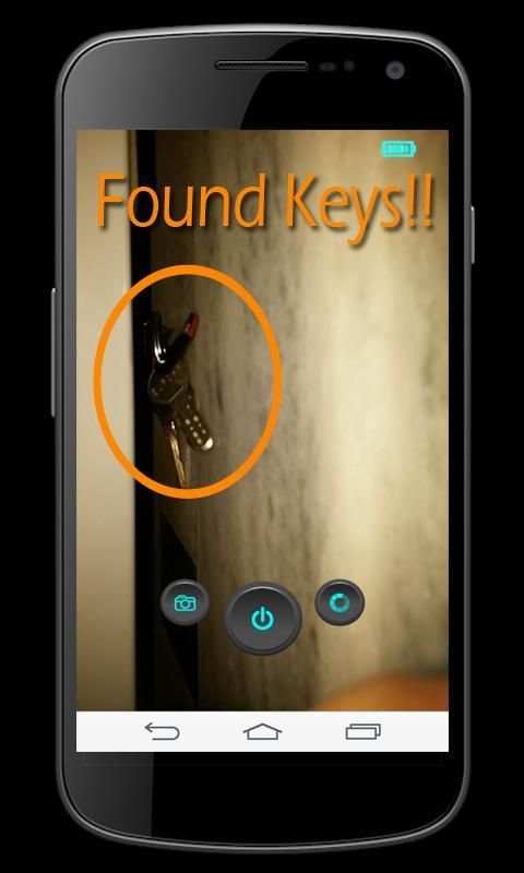 Flashlight Camera Torch +Clock screenshot 3