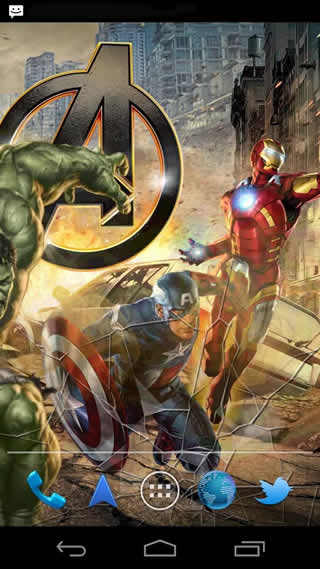 The Avengers Live Wallpaper screenshot 4
