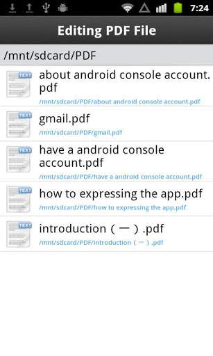 Editing PDF files(merge&amp;split) screenshot 5