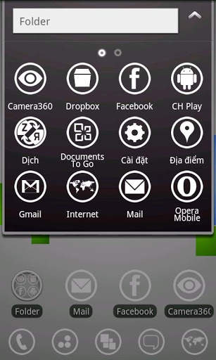GO Launcher EX Windows Phone 7 screenshot 2