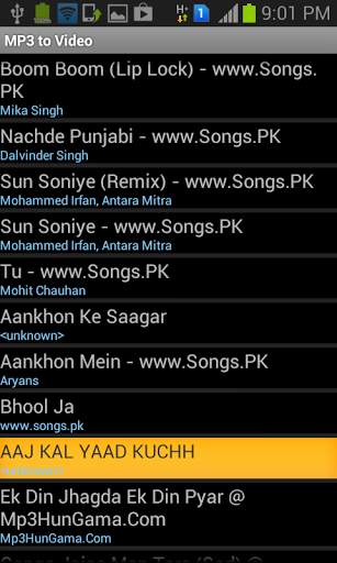 MP3 To Video Tube screenshot 2