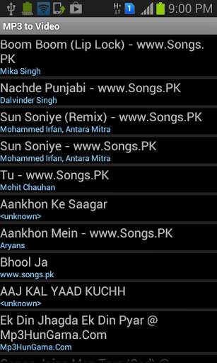 MP3 To Video Tube screenshot 1