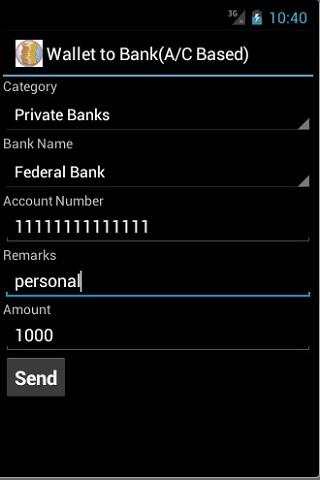 Money Transfer and Recharges screenshot 3